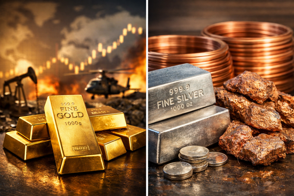 금 가격 전략과 지정학 리스크에 따른 금 사상 최고가