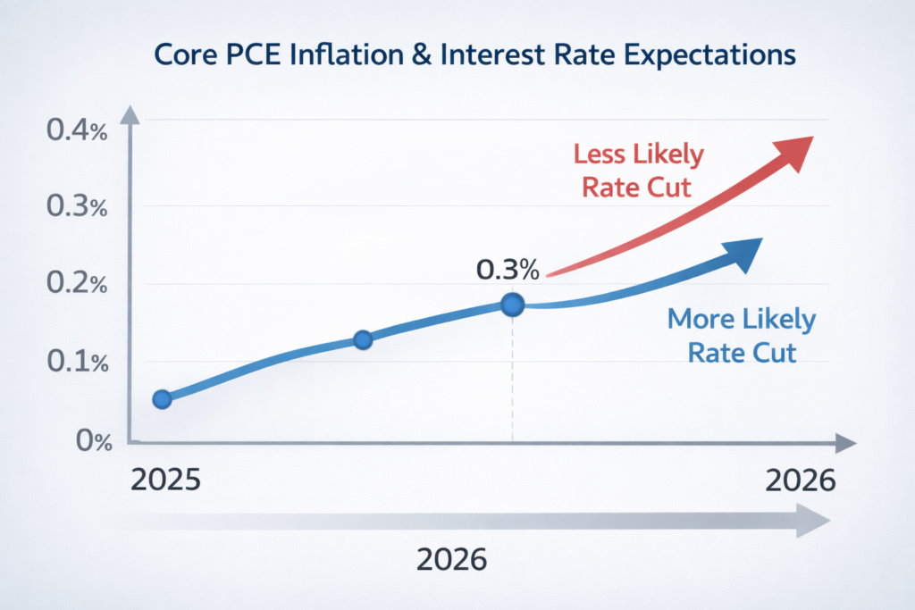 미국 증시 전략 리스크 대응 2026 PCE 인플레이션 흐름 차트