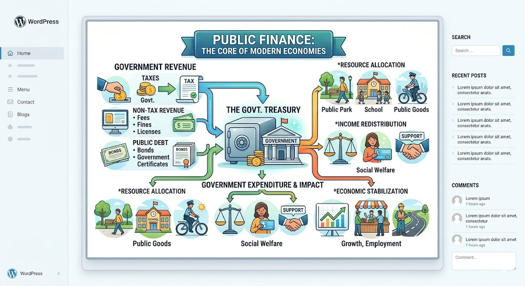 공공재정(Public Finance)의 완벽 이해: 국가 경제의 심장부와 운영 원리