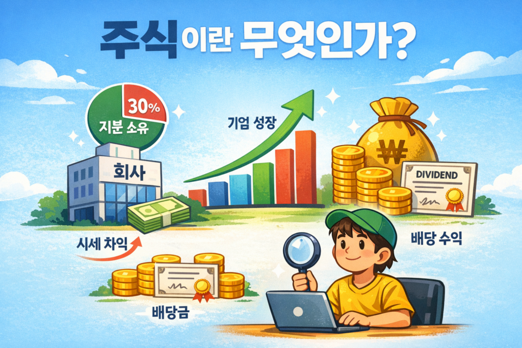 주식이란 무엇인가: 초보 투자자를 위한 가장 쉬운 주식 입문 가이드 1 |