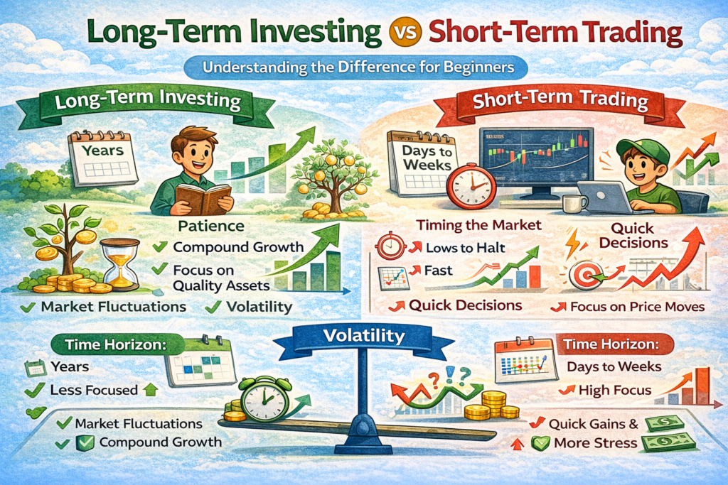 장기투자와 단기투자의 차이
