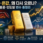 금값 은값 왜 다시 오르나…중국·홍콩·인도발 변수 총정리