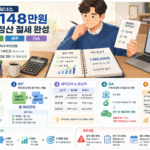 연금저축 IRP ISA 계좌로 연말정산 절세를 준비하는 직장인의 가계부와 계산기